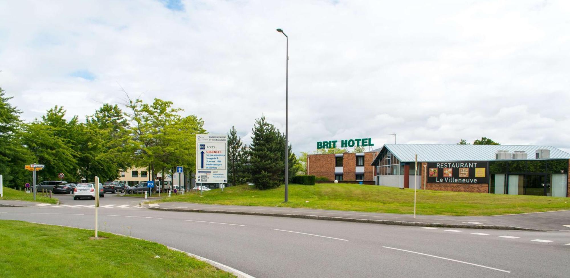 Brit Hotel Rennes St Gregoire - Le Villeneuve แซ็งต์-เกรกัวร์ ภายนอก รูปภาพ